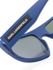 logo-plaque rectangle-frame sunglasses