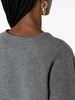 crew-neck wool jumper