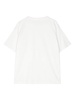 White Flower Logo-Embroidery T-Shirt