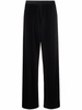 high-waist pleated trousers