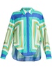 Samson abstract-print shirt