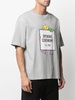 light bulb box logo print T-shirt