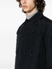 spread-collar button-up jacket 