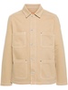 twill cotton shirt jacket