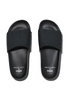 x Melissa logo-embossed slides