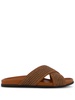 Chiltern crossover-strap sandals