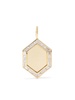 18kt yellow gold diamond charm