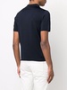 short-sleeve pointed-collar polo shirt