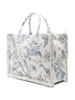 Kasbah floral-jacquard tote bag