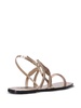 Olympia crystal-embellished sandals