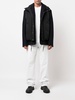 double-layer gilet wool jacket