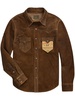 suede shirt jacket