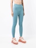 seamless striped performance leggings