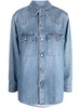 Sara pockets denim shirt