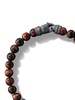 sterling silver Spiritual Beads tiger eye bracelet