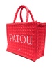 large Patou quilted tote bag