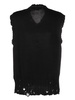 V-neck cotton vest