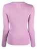 Deseo round-neck ribbed jumper