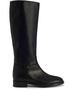 Nourine leather mid-calf boots