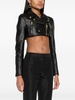 leather biker jacket