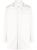 patch-pockets cotton shirt