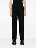 two-way tapered wool trousers