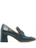 Lock 70mm leather pumps