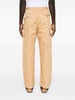 mid-rise cargo trousers