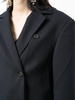 off-centre buttoned blazer