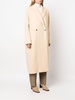 Haven double-breasted wool coat