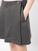 A-line cotton miniskirt