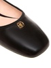 Gold-tone detailing ballerinas