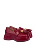 tassel-charm leather loafers