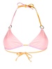 ombré triangle bikini top