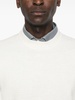 crew-neck virgin wool jumper