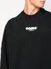 logo-patch cotton sweatshirt