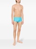 panelled piped-trim swim shorts