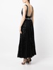 sequin-embellished gown