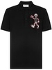 Skully Gang cotton polo shirt