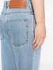 mid-rise wide-leg jeans