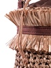 Alissa raffia bucket bag