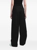 pleat-detail wide-leg trousers