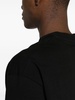 side-slits cotton T-shirt