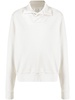 spread-collar pullover