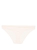 Heart Bell fine-ribbed thong 