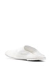 Strasacco round-toe leather slippers