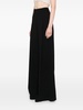 high-rise wide-leg trousers