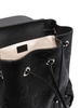 Black Jumbo GG Leather Backpack