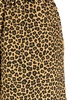 leopard-print swim shorts