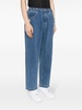 logo-appliqué straight-leg jeans